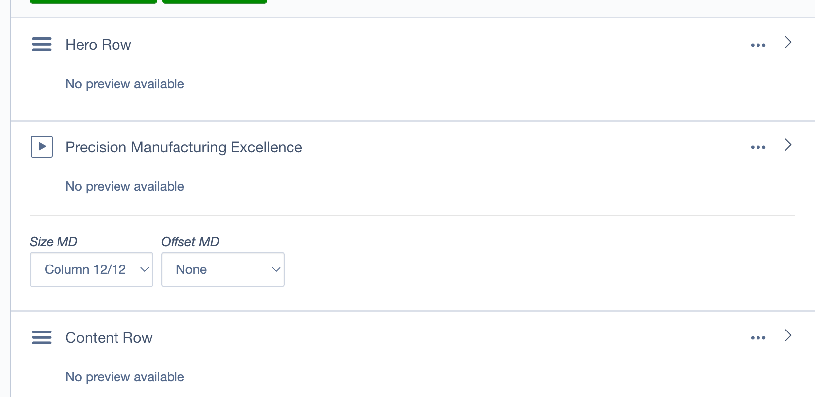 Blog Posts Element Configuration
